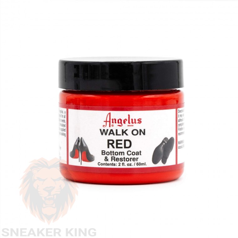 Фарба для відновлення кольору підошви Angelus Walk on red (червоний)  made in USA